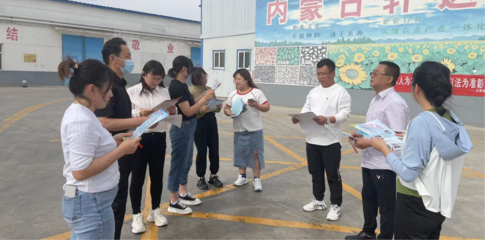 普法先行，服務發展——五原縣自然資源局開展“法制宣傳進企業，法律咨詢服務”活動